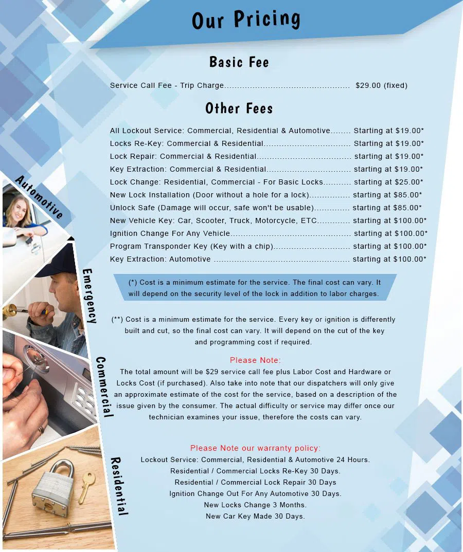 City Locksmith Services Carnegie, PA 412-226-6570